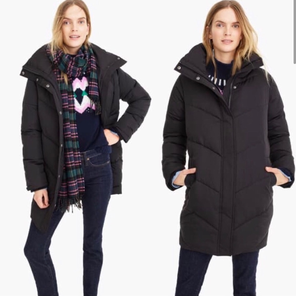 J. Crew Puffer Coat